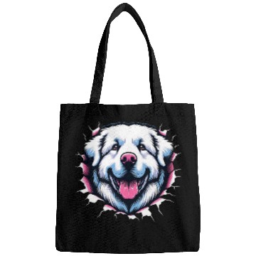 Discover Great Pyrenees Breaking Through Bags