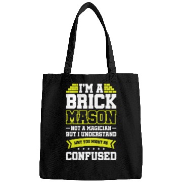 Discover Funny Cool Brick Mason Bricklayer Apparel 10 Bags