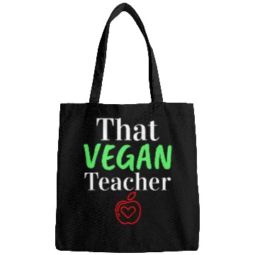 Discover That Vegan Teacher Funny Vegetable Lover Bags