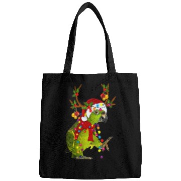 Discover Parrot Gorgeous Reindeer Christmas Lights Tree Scarf Xmas Bags
