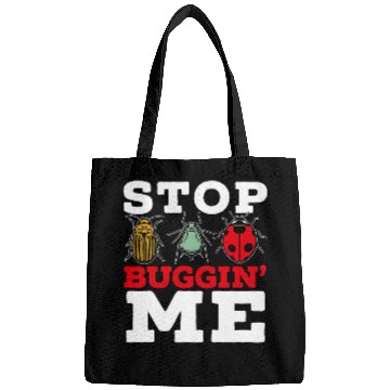 Discover Stop Buggin Me Entomology Insect Catching Ladybug Butterfly Bags