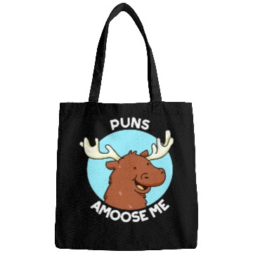 Discover Puns Amoose Me Funny Moose Pun Gift Bags