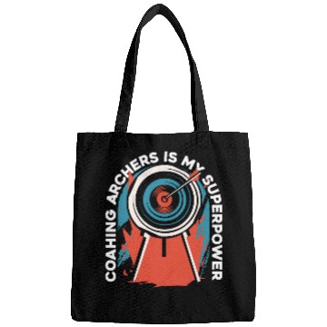 Discover Coaching Archers Is My Superpower Bow Archery Coach Bags