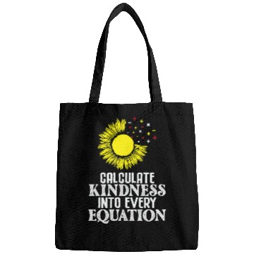 Discover Math Teacher Calculate Kindness into every Equation Bags