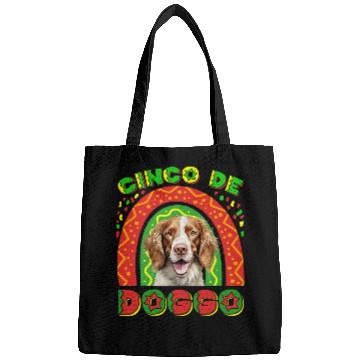 Discover Cinco De Doggo Welsh Springer Spaniel Dog Mexican Fiesta Bags