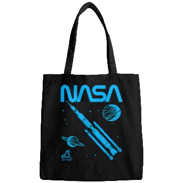 Discover Lacrosse Gift NASA Artemis SLS Space Launch System Worm Logo 22 Bags