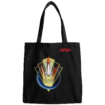 Discover Lacrosse Gift NASA Space Shuttle Program Worm Logo Bags
