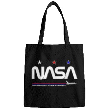 Discover Lacrosse Gift NASA Space Shuttle Mission Worm Logo Bags