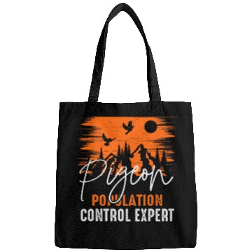 Discover Pigeon Population Control Expert Funny Bird Hunting Bags