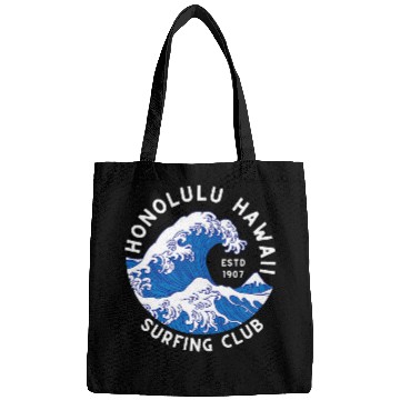 Discover Honolulu Hawaii Beach Waves Ocean Summer Vacation Aloha Sun Bags