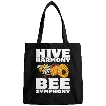 Discover Hive Harmony Bee Symphony Beekeeper Beekeeping Apiculturist Bags