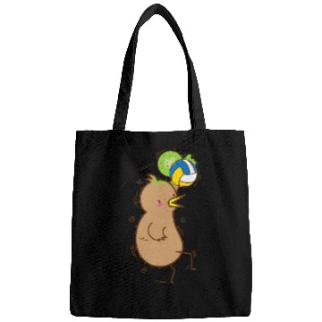 Discover Kiwi plays Volleyball Bird and Fruit Bags