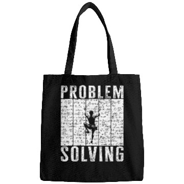 Discover Problem Solving Math Bouldering Climber Rock climbing Mounta Bags