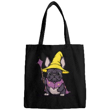 Discover French Bulldog Wizard Funny Dog Magic 1 Bags