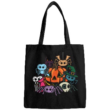 Discover Trick Or Treating Spider Happy Halloween Scary Arachnid Bags