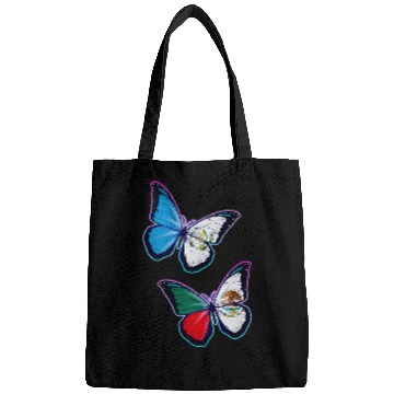 Discover Mexico and Guatemala bicultural roots  Butterfly version Bags