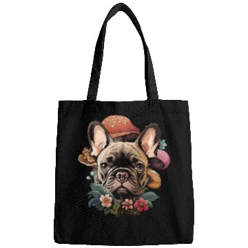 Discover Cottagecore French Bulldog Bags