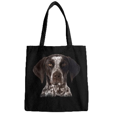 Discover Funny Face German Shorthaired Pointer Dog Pet Lover Bags