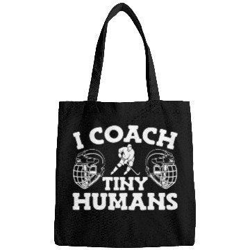 Discover Ice Hockey I Coachs Tiny Humans Bags