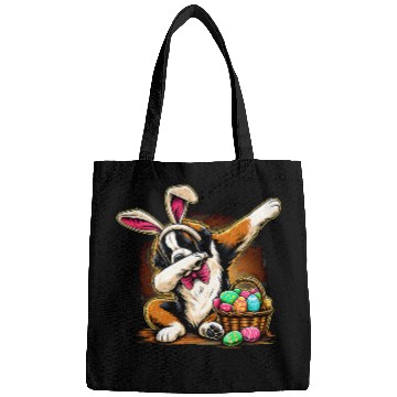Discover Dabbings Easter Bunny Saint Bernard Dog Bags