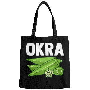 Discover Lacrosse Gift Okra Vegetable Food Vegetarian Bags