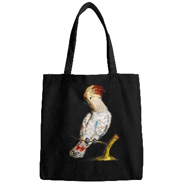 Discover White Parrot with Punk Crest Bags