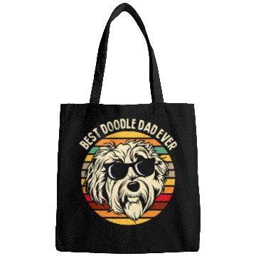 Discover Mens bests Doodle Dad Ever Labradoodle Goldendoodle Bags