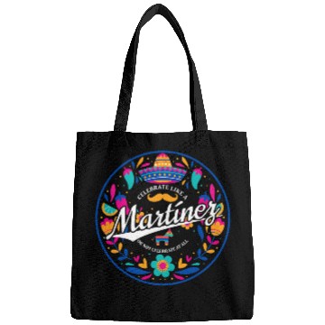 Discover Hilarious Celebrate like a Martinez Cinco De Mayo Quote Bags