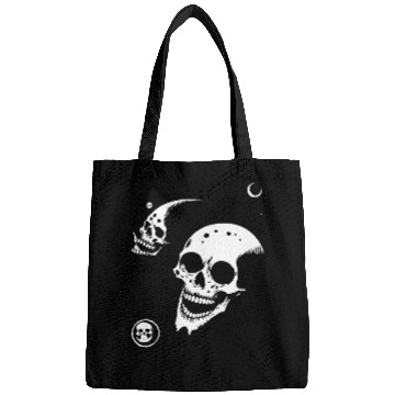 Discover Horror Skull Skull Art Skull Gothic Heavy Metal 14 Bags