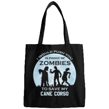 Discover Funny Zombie Halloween Pet Cane Corso Bags