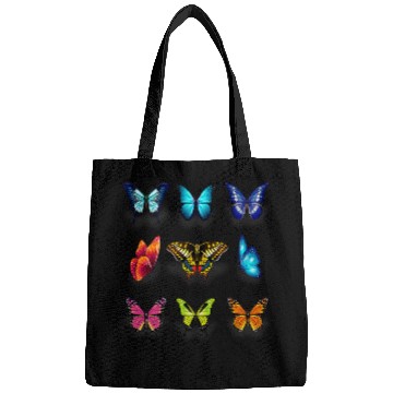 Discover Nine Beautiful Butterflies Bags