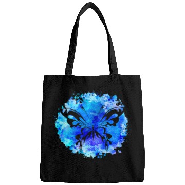 Discover Watercolor Butterfly Printed Graphic Bags