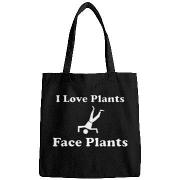 Discover I Love Plants Face Plants Funny Fail Bags