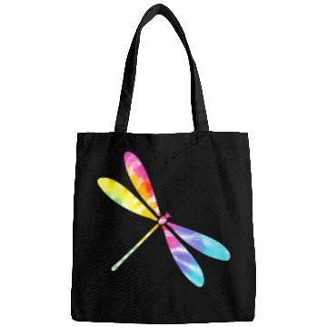 Discover Pretty Tie Dye Dragonfly Bags
