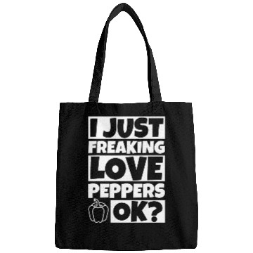 Discover Pepper Lover Funny Peppers Humor Gift Bags