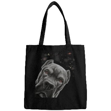 Discover Funny Curious Italian Mastiff Dog Cane Corso Bags