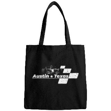 Discover vintages Checkered Racing Flag Austin Texas Race Car Bags