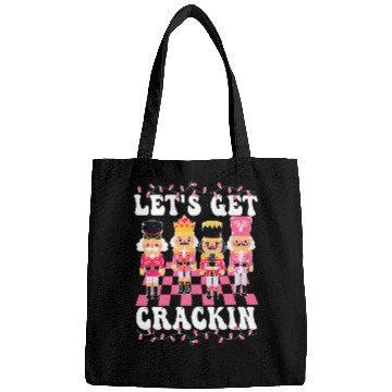 Discover Lets Get Crackin Pink Nutcracker Squad Ballet Christmas 1 Bags