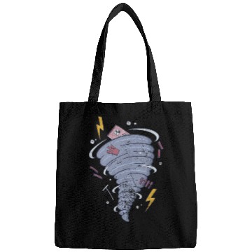 Discover Storm Chaser Tornado Chasing Hurricane Meteorologist Grunge Bags