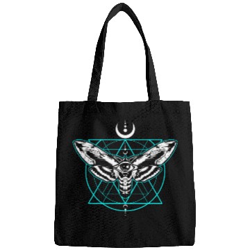 Discover vintages Occult Moth Gothic Nu Goth Third Eye Witchcraft Bags