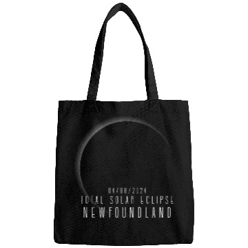 Discover Newfoundland Eclipse Totality April 8 2024 Total Solar Bags