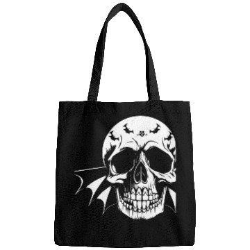 Discover Horror Skull Skull Art Skull Gothic Heavy Metal 22 Bags