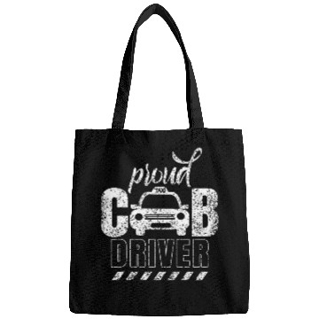 Discover Proud cab driver Driving Taxi Cabman Bags