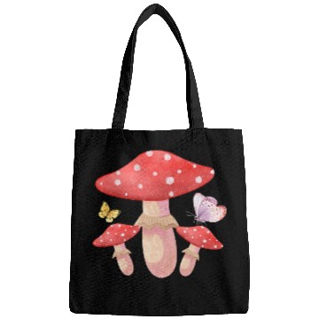 Discover Mushrooms and Butterflies Bags