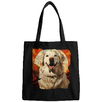 Discover Pyrenees Zia Painted Dog Lovers Dad Mom Bags