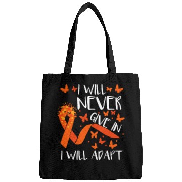 Discover MS Butterfly Orange Ribbon Multiple Sclerosis Bags