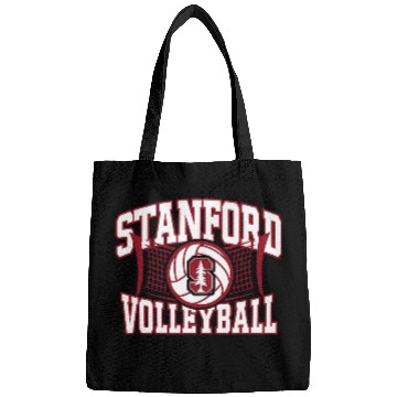 Discover Stanford Cardinal Volleyball Spike Gray Officially Licensed Bags