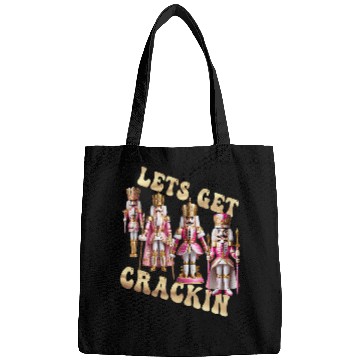 Discover Lets Get Crackin Pink Nutcracker Squad Ballet Christmas Bags