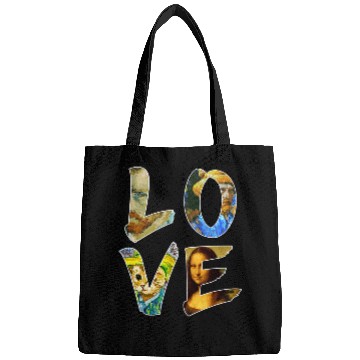 Discover LOVE Art Painting Lover Bags