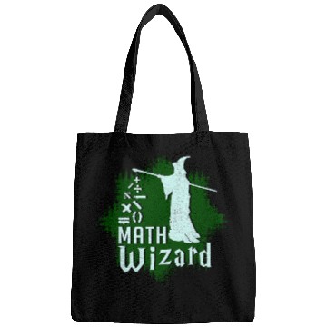 Discover Math Wizard Mathematics Mathematician Bags